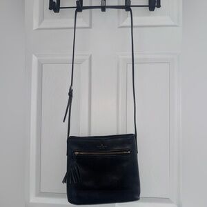 Kate Spade Black Leather Crossbody Bag